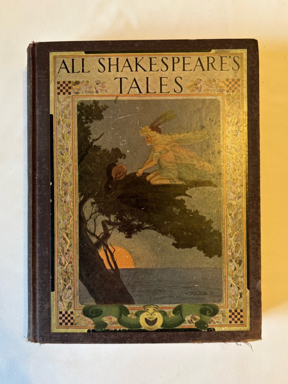 All Shakespeare's Tales Decorative Hardcover - Brown & Gold